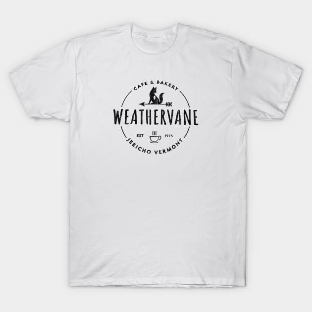 Weathervane Cafe & Bakery T-Shirt by huckblade